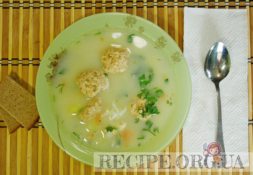 Рецепт Суп с рыбными фрикадельками с фото