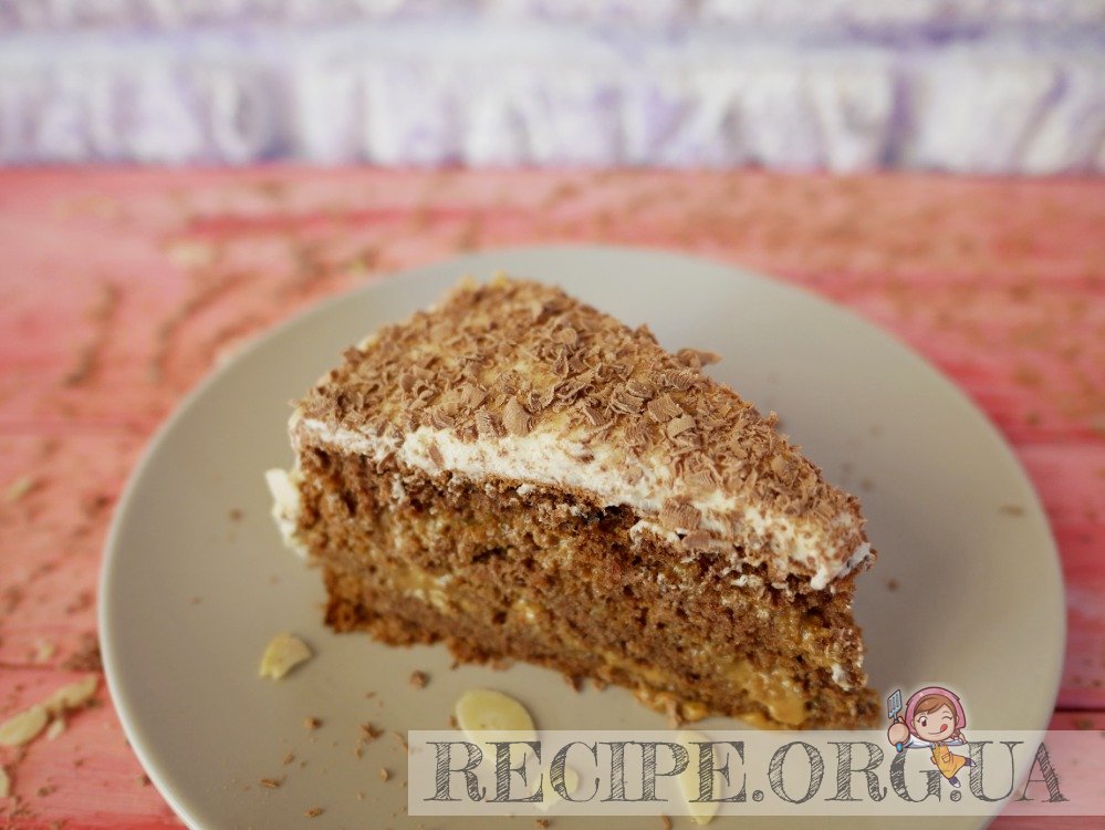 Рецепт Шоколадный торт «Блаженство» с фото
