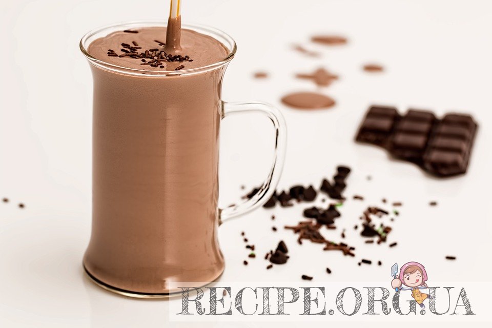 Рецепт Шоколадный смузи с фото