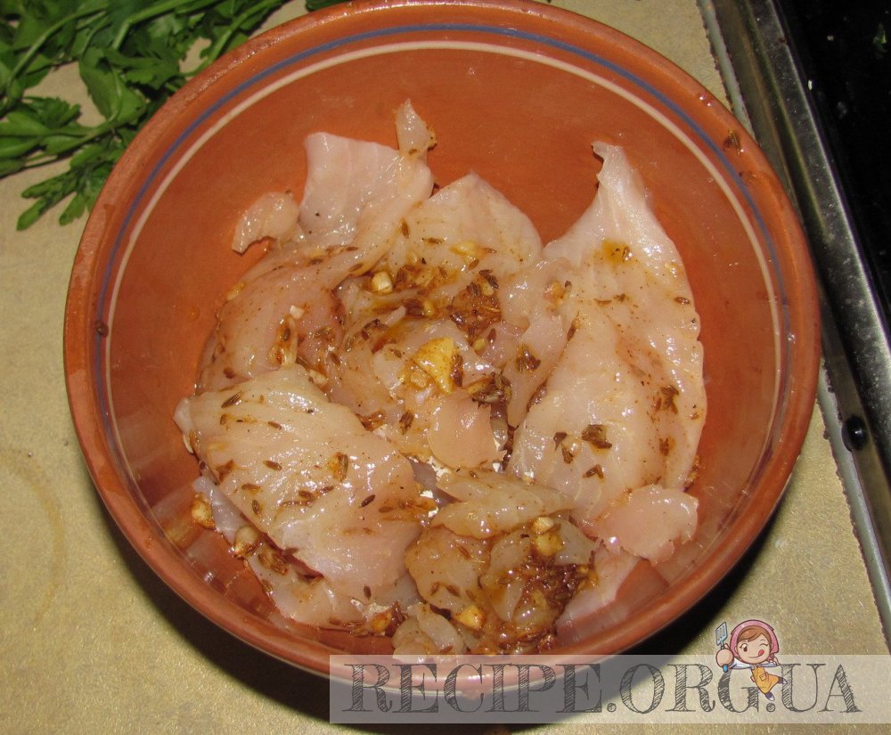Рыба по-мароккански с тыквой и кус-кусом