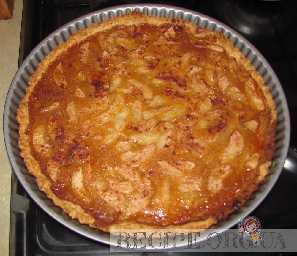 Рецепт Медовый яблочный пирог с фото