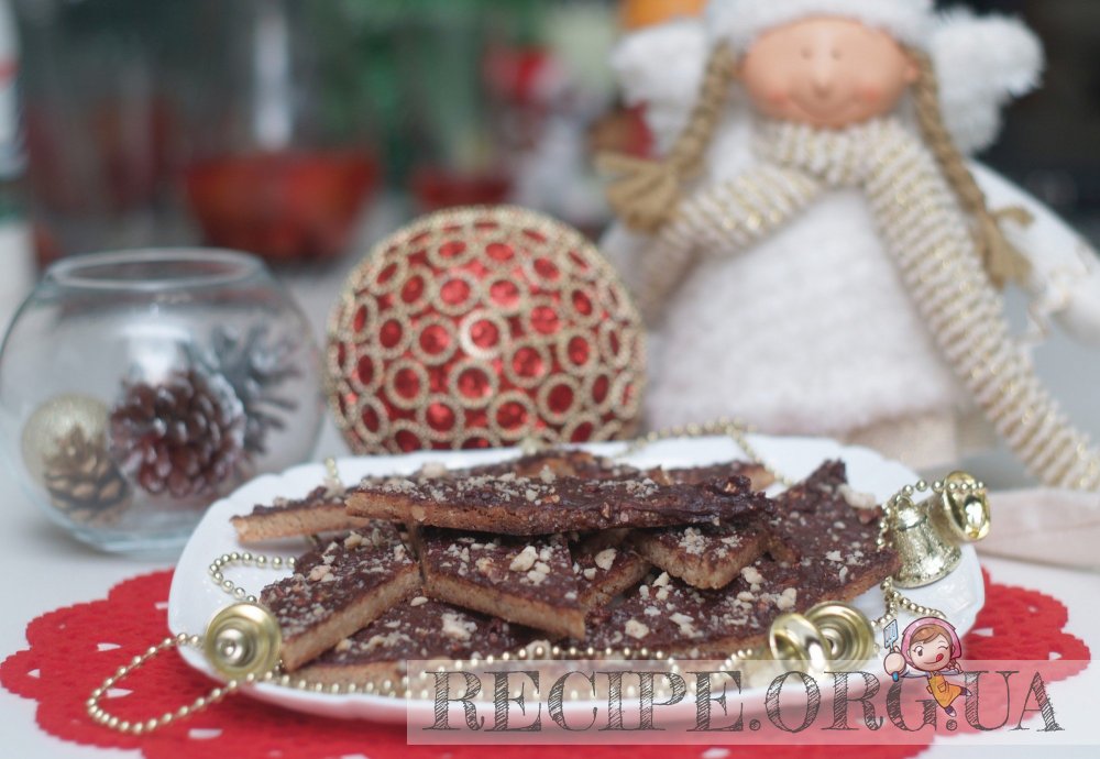 Рецепт Новогоднее печенье «Ромбики», Nussknusperli с фото