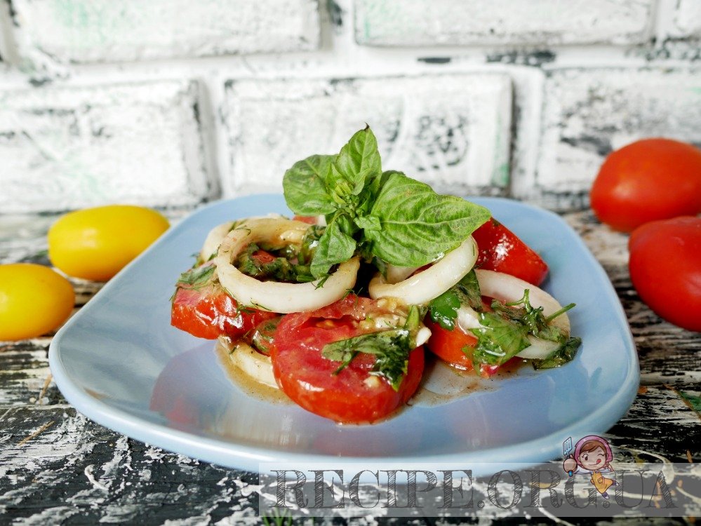 Рецепт Закуска из помидоров к шашлыку с фото