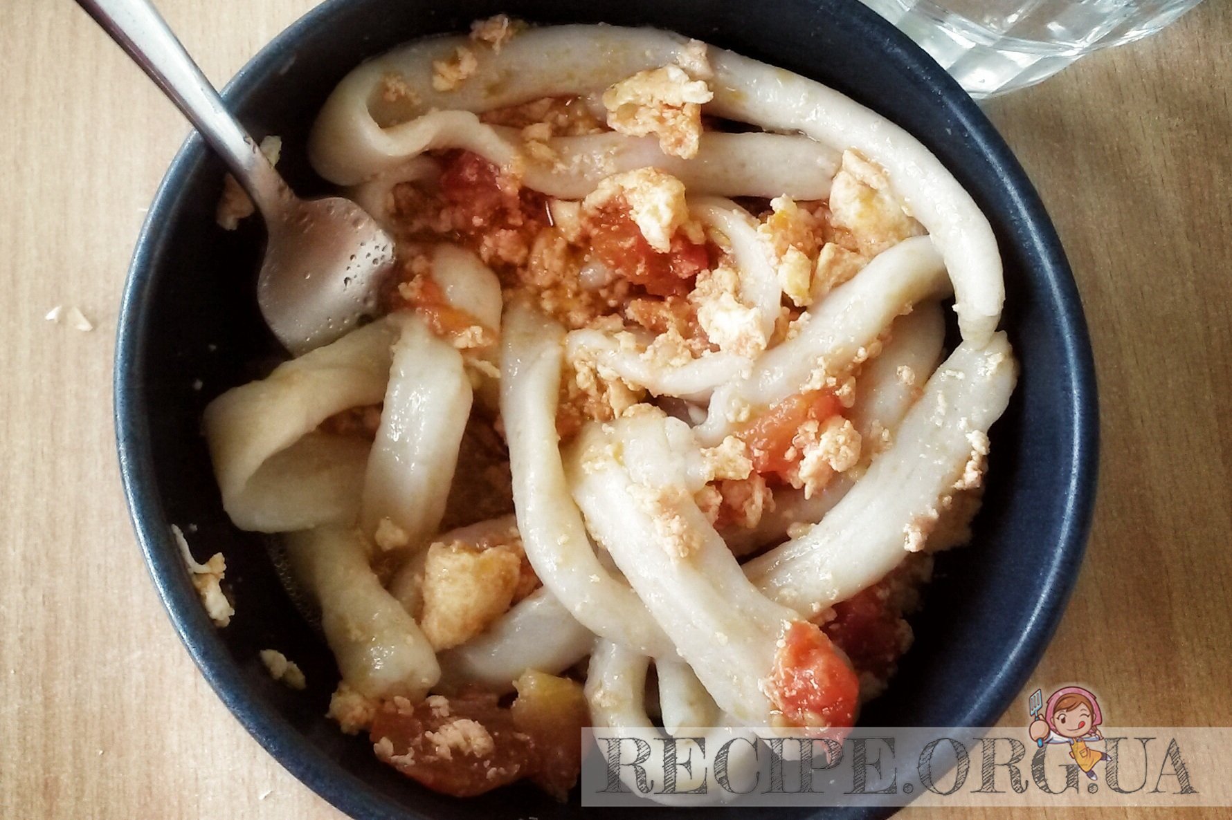 Рецепт Макароны с сыром и томатной пастой с фото