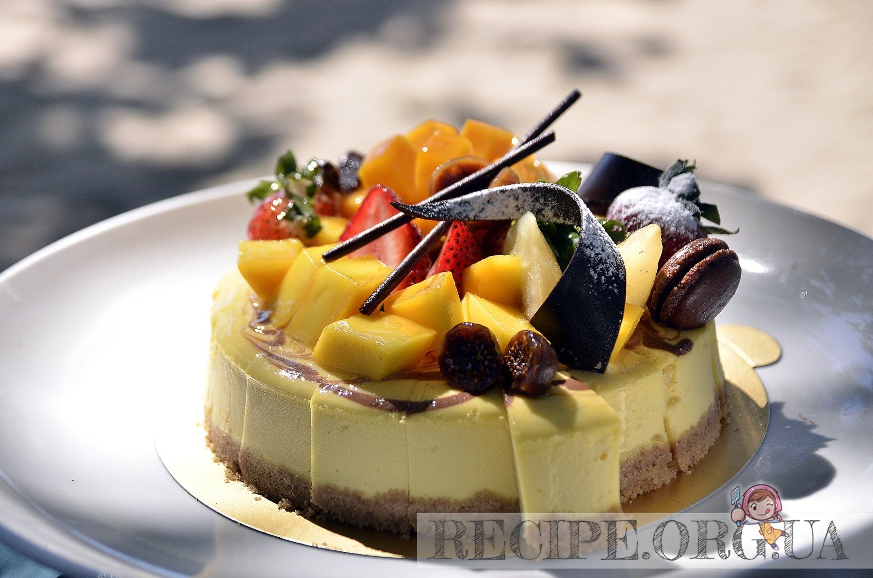 Рецепт Лимонно-творожный пирог из песочного теста с фото