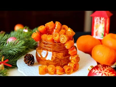 Новогоднее варенье из мандарин