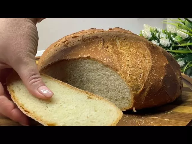 Хрустящий и ароматный домашний хлеб