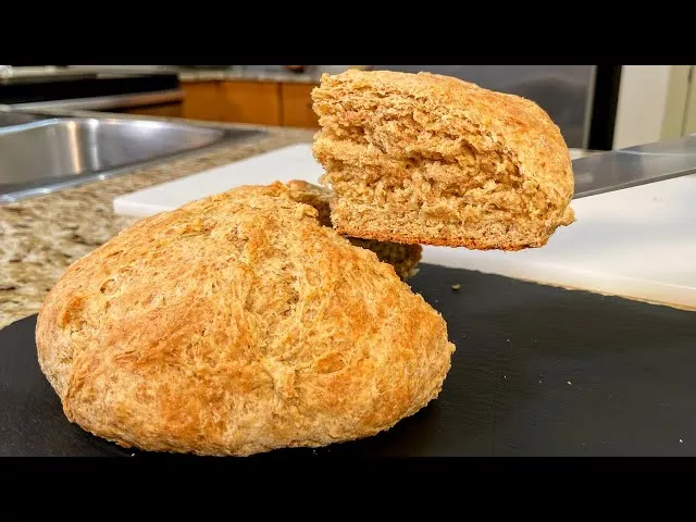 Домашний хлеб без дрожжей в духовке