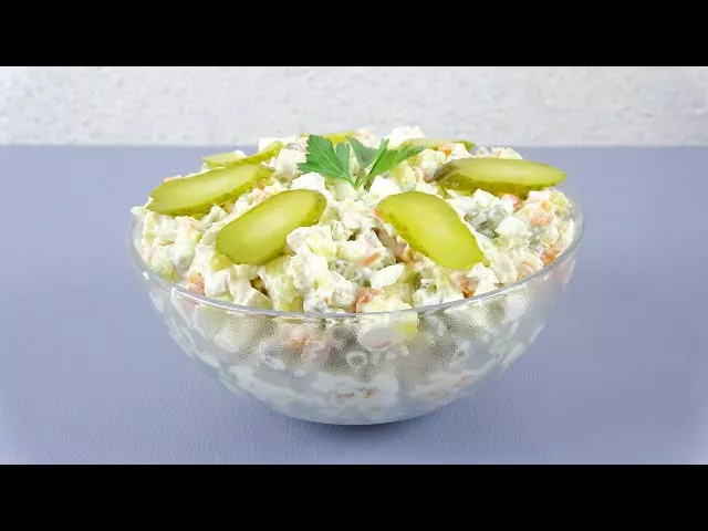 Правильный салат «Оливье»