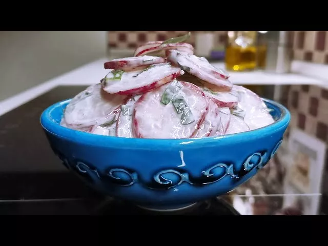 Салат из редиски